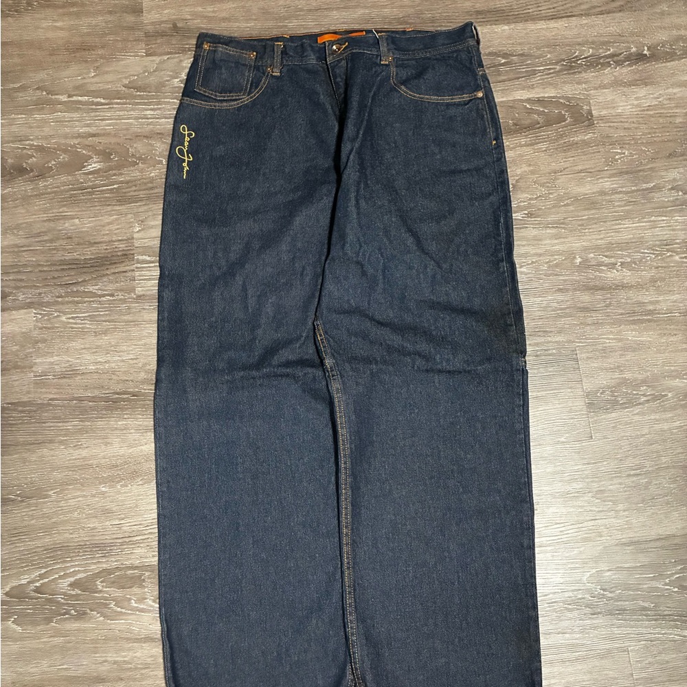 Sean John Dark Indigo Relaxed Jeans